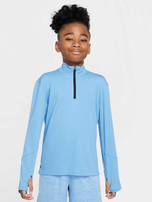 NIKE Bluza B Nk Df Uv Multi Ls Hz Top Ess