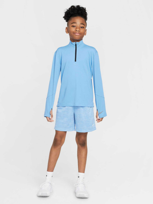 NIKE Bluza B Nk Df Uv Multi Ls Hz Top Ess