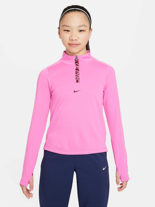 NIKE Bluza G Nk Df Ls Hz Se+