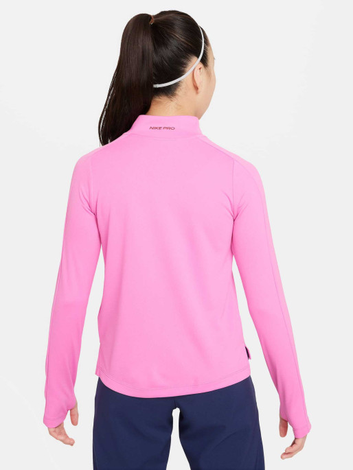 NIKE Bluza G Nk Df Ls Hz Se+