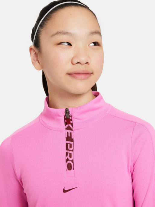 NIKE Bluza G Nk Df Ls Hz Se+