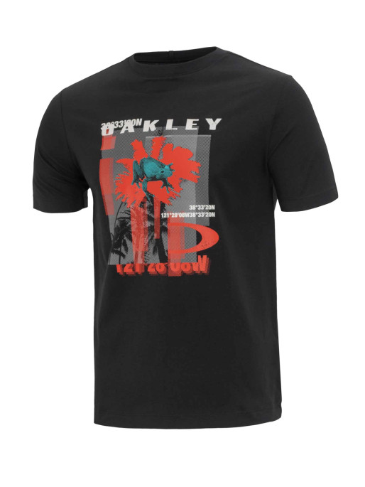 OAKLEY Тениска FUTURESCAPE LOGO FROG TEE