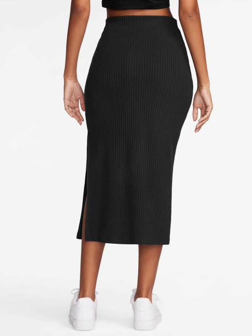 NIKE W NSW NK CHLL KNT RIB MD SKIRT