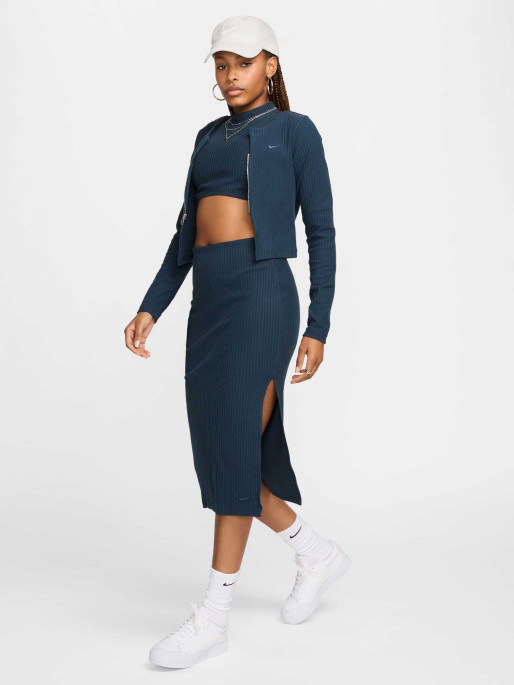 NIKE Fusta W Nsw Nk Chll Knt Rib Md