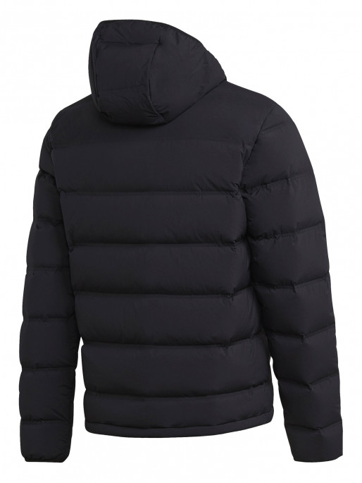 ADIDAS Helionic Stretch Hooded Down Jacket