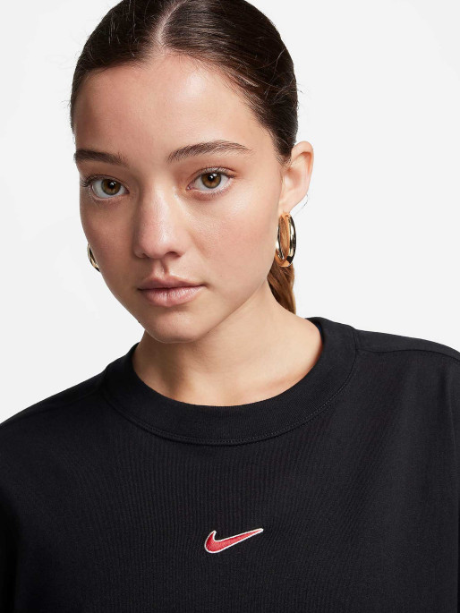 NIKE Bluza W Nsw Ls Bf Print Sw