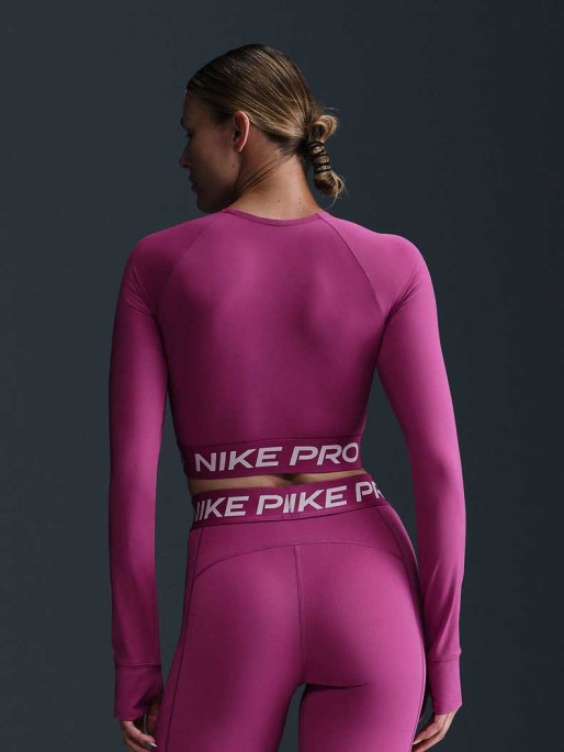 NIKE Μακρυμάνικη Μπλούζα PRO DF 365 CROP LS
