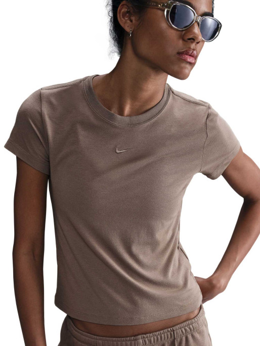 NIKE Tricou W Nsw Nk Chll Knt Md Crp