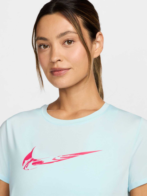 NIKE Κοντομάνικη Μπλούζα One Swoosh Femme Rose