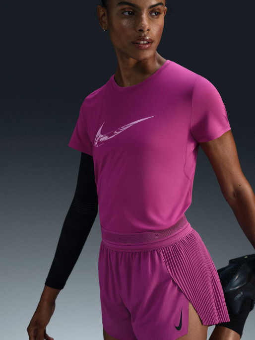 NIKE W NK ONE SWOOSH HBR DF SS TOP