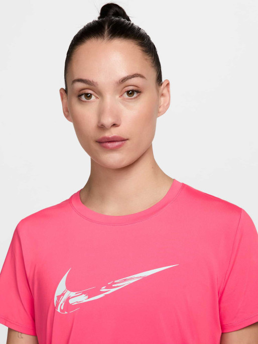NIKE Κοντομάνικη Μπλούζα One Swoosh Femme Rose