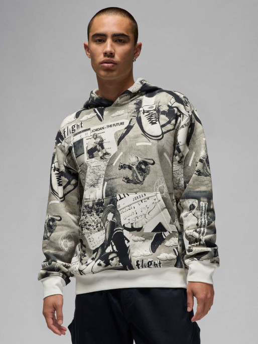 JORDAN M J BRKLN AOP FLC PO Hoodie