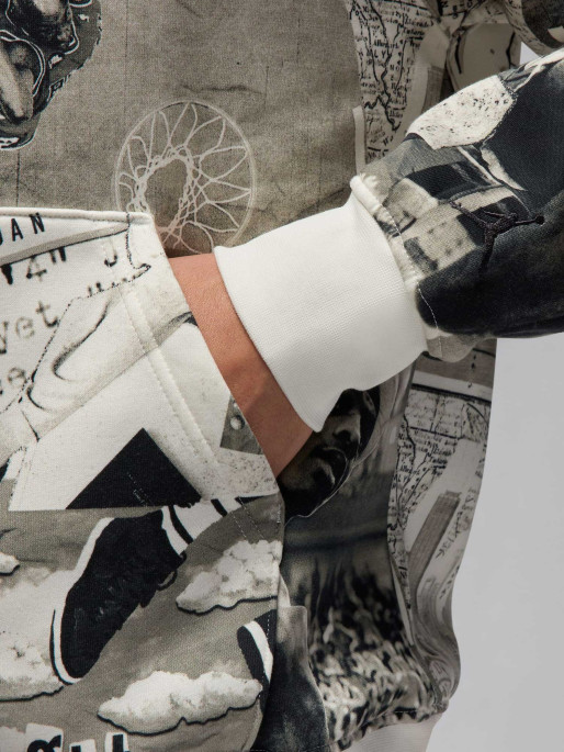 JORDAN M J BRKLN AOP FLC PO Hoodie