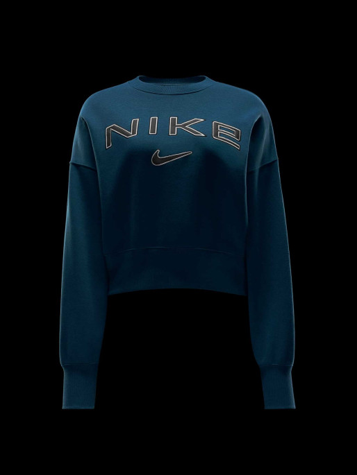 NIKE Bluza W Nsw Phnx Flc Oos Logo Crew