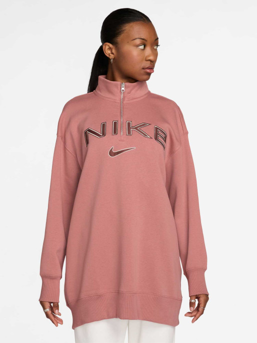 NIKE Bluza W Nsw Phnx Flc Os Logo Qz