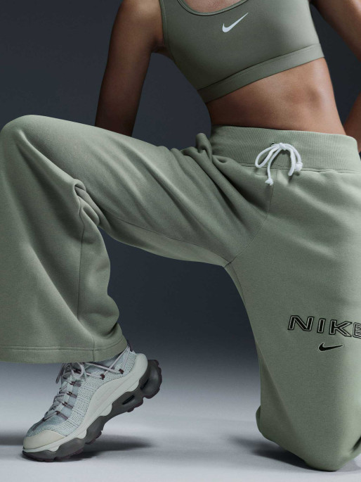 NIKE W NSW PHNX FLC HR LOGO PNT WDE Pants