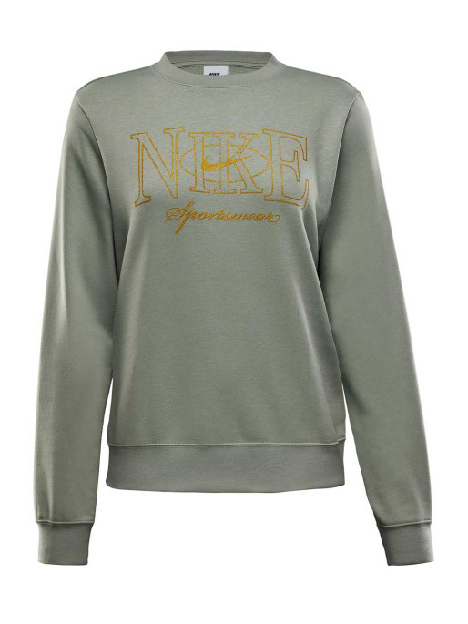 NIKE Bluza W Nsw Club Po Crew Shine