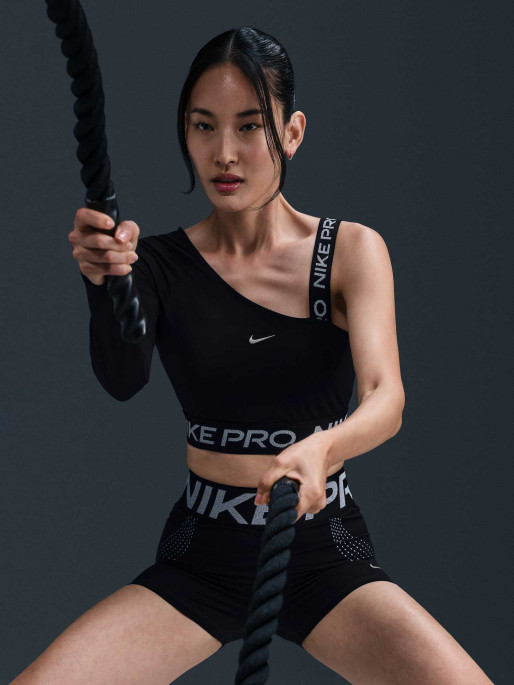 NIKE Maiou W Np Df Shine Crop Top