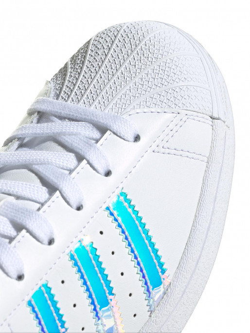 Superstar shiny outlet blue stripes