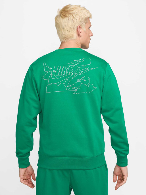 NIKE Bluza M NK Club Ft Crew Bolt