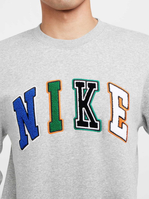 NIKE Bluza M Nk Club Bb Crew Letters