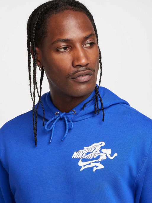 NIKE Μακρυμάνικη Μπλούζα M NK CLUB BB PO HOODIE NVLTY