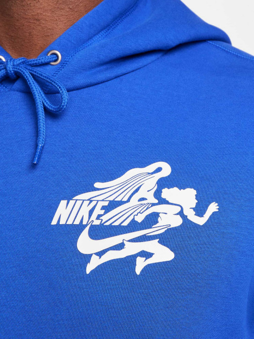 NIKE Μακρυμάνικη Μπλούζα M NK CLUB BB PO HOODIE NVLTY