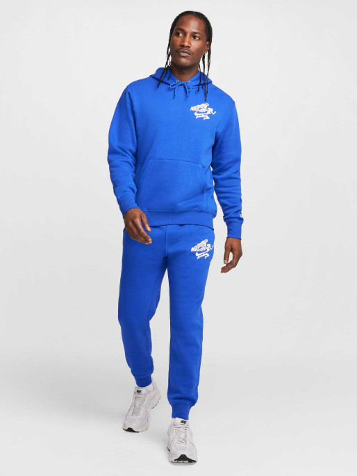 NIKE Μακρυμάνικη Μπλούζα M NK CLUB BB PO HOODIE NVLTY