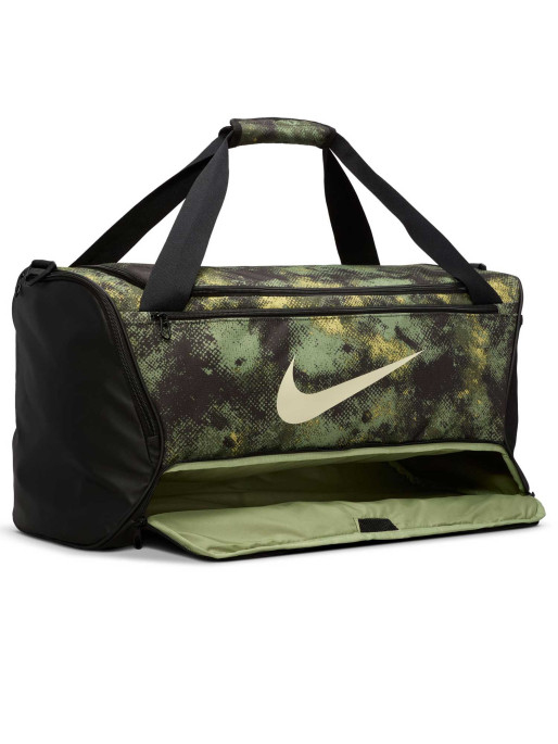 NIKE Duffel Bag NK BRSLA M DUFF - 9.5 CAMO AOP