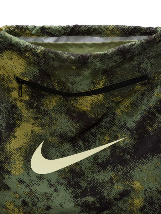NIKE NK BRSLA DRWSTG 9.5 CAMO AOP Drawstring Bag