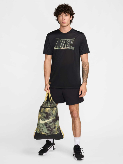 NIKE NK BRSLA DRWSTG 9.5 CAMO AOP Drawstring Bag