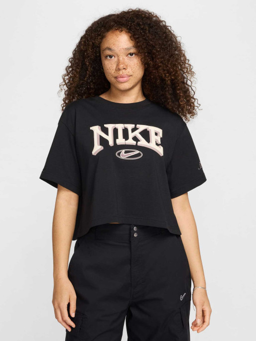 NIKE Κοντομάνικη Μπλούζα W NSW SS OC VARZITY