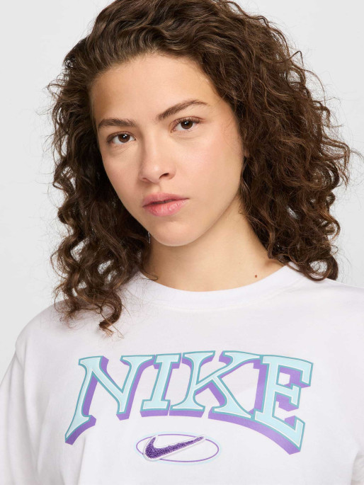 NIKE Κοντομάνικη Μπλούζα W NSW SS OC VARZITY