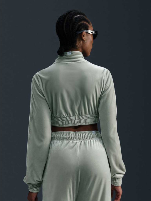 NIKE Спортно горнище W NSW CLLCTN VELOUR FZ TOP OFL