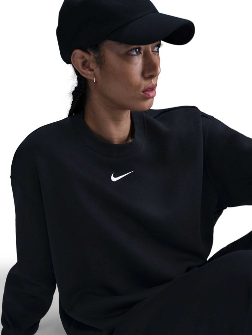 NIKE Μακρυμάνικη Μπλούζα W NSW PHNX FLC OS LONG CREW