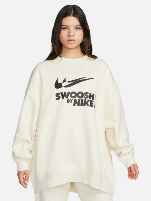 NIKE Bluza W Nsw Flc Os Crew Gls