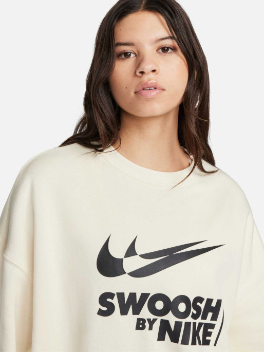 NIKE Bluza W Nsw Flc Os Crew Gls
