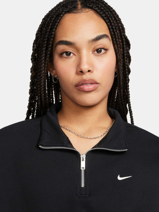 NIKE W NSW FLC QZ GLS Top
