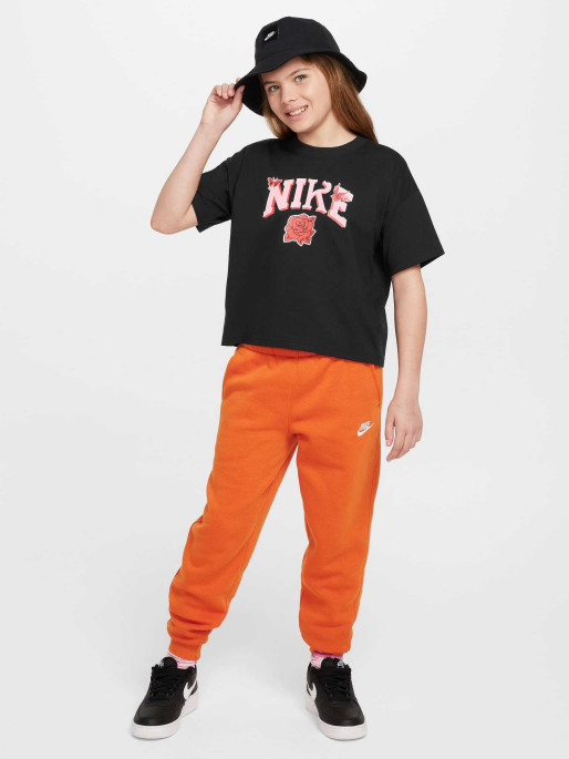 NIKE Tricou juniori G Nsw Boxy Vrzty