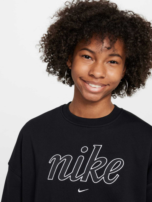 NIKE Bluza G Nsw Club Flc Bxy Crw Gx Star