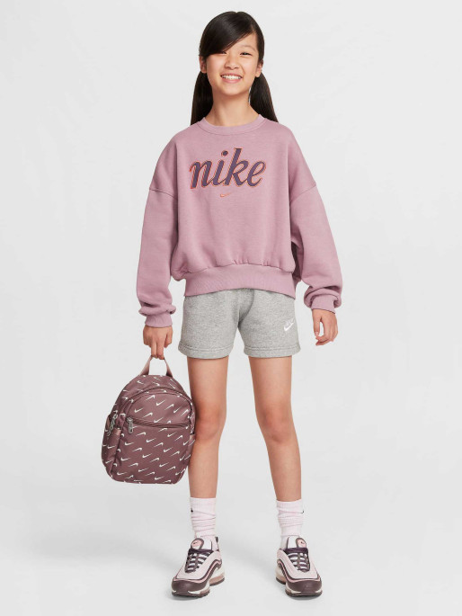 NIKE Bluza G Nsw Club Flc Bxy Crw Gx Star