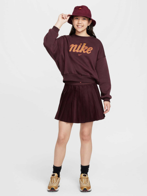 NIKE Bluza G Nsw Club Flc Bxy Crw Gx Star