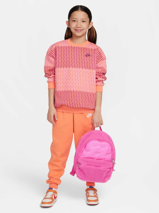 NIKE Top G NSW CLUB FLC OVRSZD CRW AOP