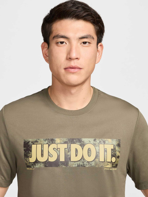 NIKE Κοντομάνικη Μπλούζα Fitness rlgd camo