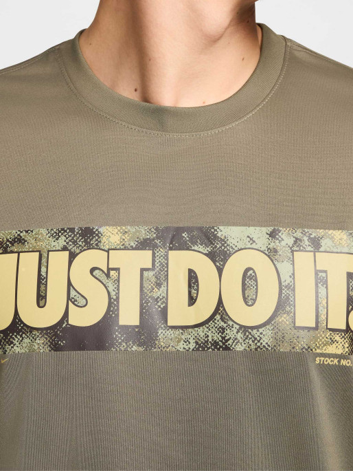 NIKE Κοντομάνικη Μπλούζα Fitness rlgd camo