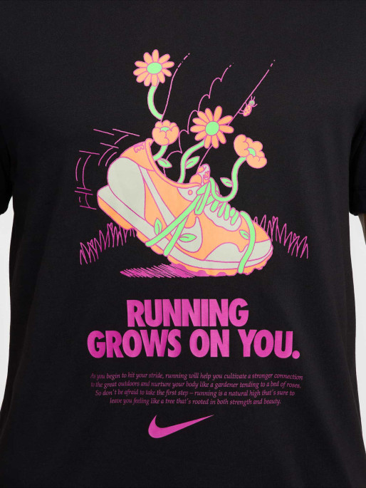 NIKE Κοντομάνικη Μπλούζα Dri-FIT Running