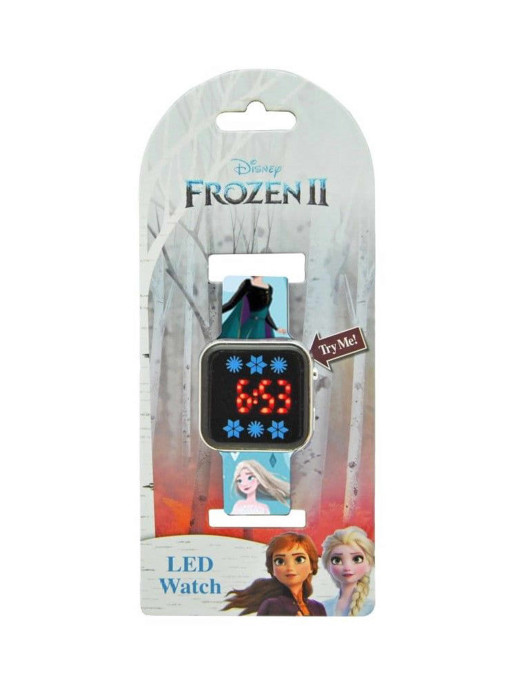 KIDS MOVIE HEROES Ceas Led Frozen Elsa & Anna