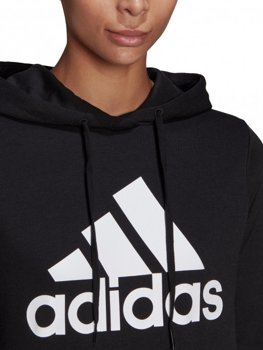 Adidas hoodie black logo Clearance