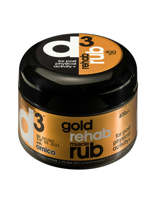 d3tape d3 Gold Rehab Muscle Rub 200ml