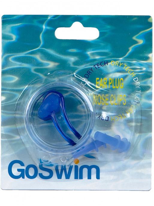 GO SWIM EARPLUGS & NOSE CLIP